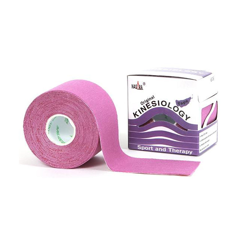 Nasara - Kinesiologie tape - Lila - 5 meter x 5cm - doos 6 stuks - Intertaping.nl