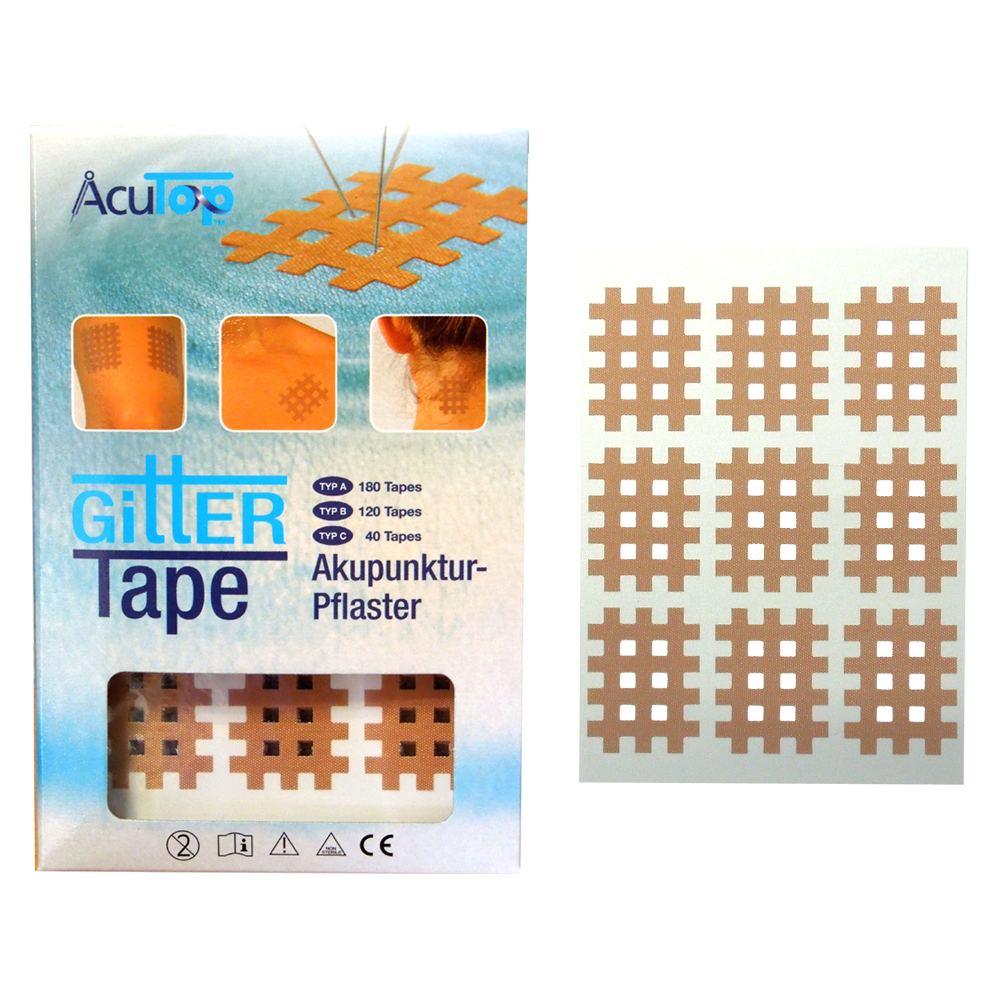 Acutop Gridtape / Cross Tape - Beige - Type A - Intertaping.nl