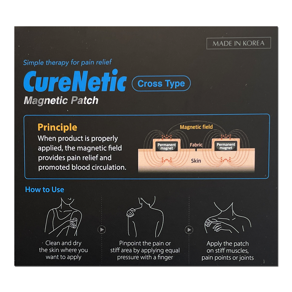 CureNetic Magnetische Pleister Cross Type