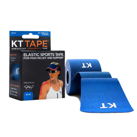 KT Tape Original – Vorgeschnitten – Blau – 5 cm x 5 m